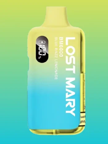Lost Mary BM6000 Blue Razz Lemonade Vape