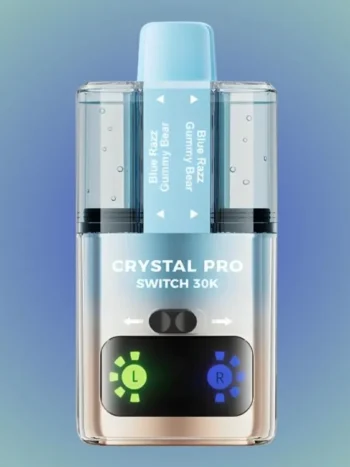 Crystal Pro Switch 30K Blue Razz Gummy Bear Blue Razz Gummy Bear