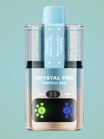 Crystal Pro Switch 30K Blueberry Cotton Candy / Raspberry Cotton Candy