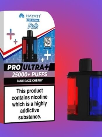 Hayati Pro Ultra Plus 25k Pods Blue Razz Cherry