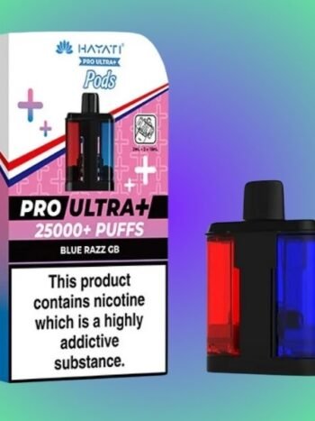 Hayati Pro Ultra Plus 25k Pods Blue Razz Gummy Bear