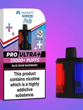 Hayati Pro Ultra Plus 25k Pods Blue Sour Raspberry