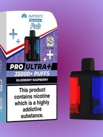 Hayati Pro Ultra Plus 25k Pods Blueberry Raspberry