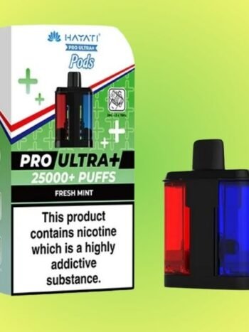 Hayati Pro Ultra Plus 25k Pods Fresh Mint
