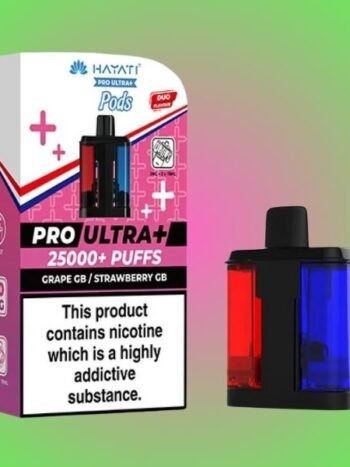 Hayati Pro Ultra Plus 25k Pods Grape GB / Strawberry GB