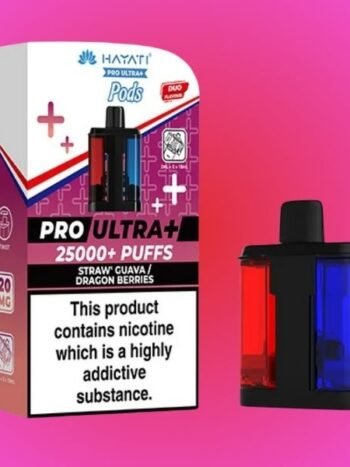 Hayati Pro Ultra Plus 25k Pods Strawberry Guava / Dragon Berries